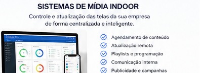 Sistema de mídia indoor