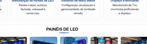 Painéis de LED